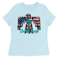 Baby Blue we the people Ladies Tee - RacoonDesign