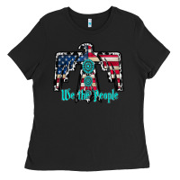 Black we the people Ladies Tee - RacoonDesign