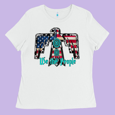 We The People Ladies Tee Designed By Racoondesign