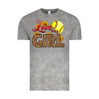 Cloud Rock Love My Girl Softball Vintage Tee - LillyAllenDesigns