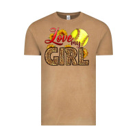 Vintage Camel Love My Girl Softball Vintage Tee - LillyAllenDesigns