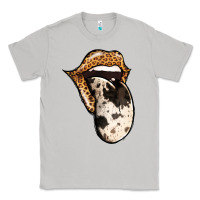 Moon Dust Western Leopard Cowhide Tongue Classic Tee - Jasminsmagicworld
