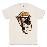 Natural Western Leopard Cowhide Tongue Classic Tee - Jasminsmagicworld