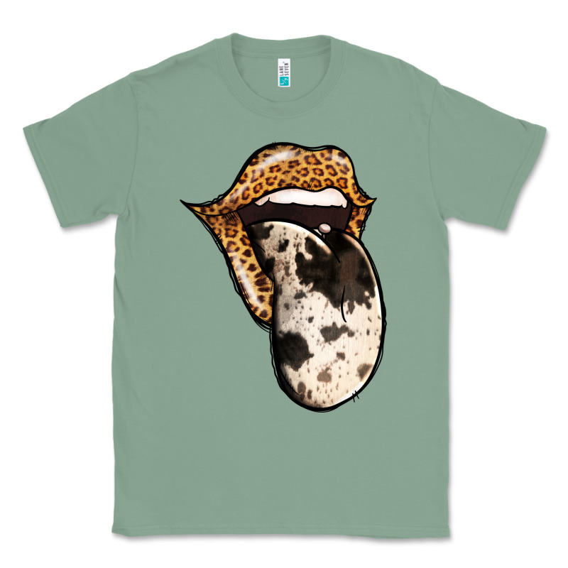 Western Leopard Cowhide Tongue Classic Tee by Jasminsmagicworld | Teevron