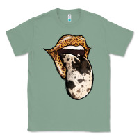 Sage Western Leopard Cowhide Tongue Classic Tee - Jasminsmagicworld