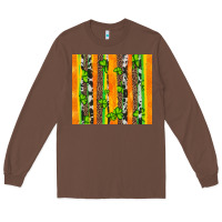 Chestnut st patricks shamrock with cowhide Long Sleeve Tee - Artiststas
