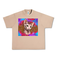 Burro purple glitter roses sphynx cat Urban Heavy Tee - LillyAllenDesigns