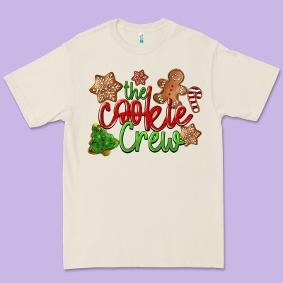 The Cookie Crew Christmas Premium Tee Designed By Lillyallendesigns