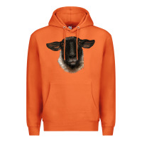Carrot suffolk ewe head Premium Hoodie - BarkalooDesign