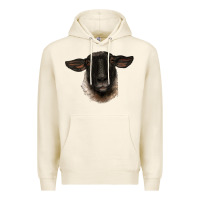 Tofu suffolk ewe head Premium Hoodie - BarkalooDesign