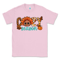 Bubblegum Pink turkey cozy season thanksgiving bbs Classic Tee - BundleAndBundleShop