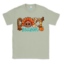 Matcha turkey cozy season thanksgiving bbs Classic Tee - BundleAndBundleShop