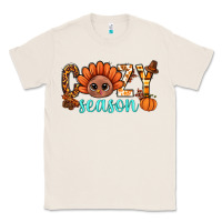 Natural turkey cozy season thanksgiving bbs Classic Tee - BundleAndBundleShop