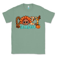 Sage turkey cozy season thanksgiving bbs Classic Tee - BundleAndBundleShop