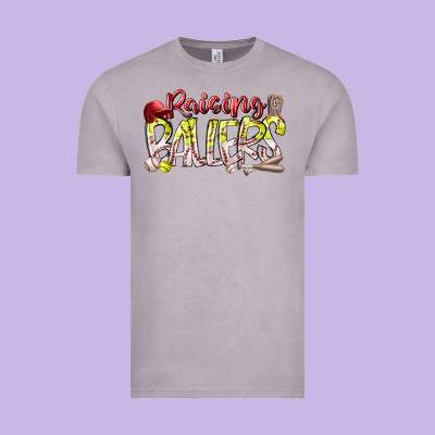Raising Ballers Vintage Tee Designed By Racoondesign