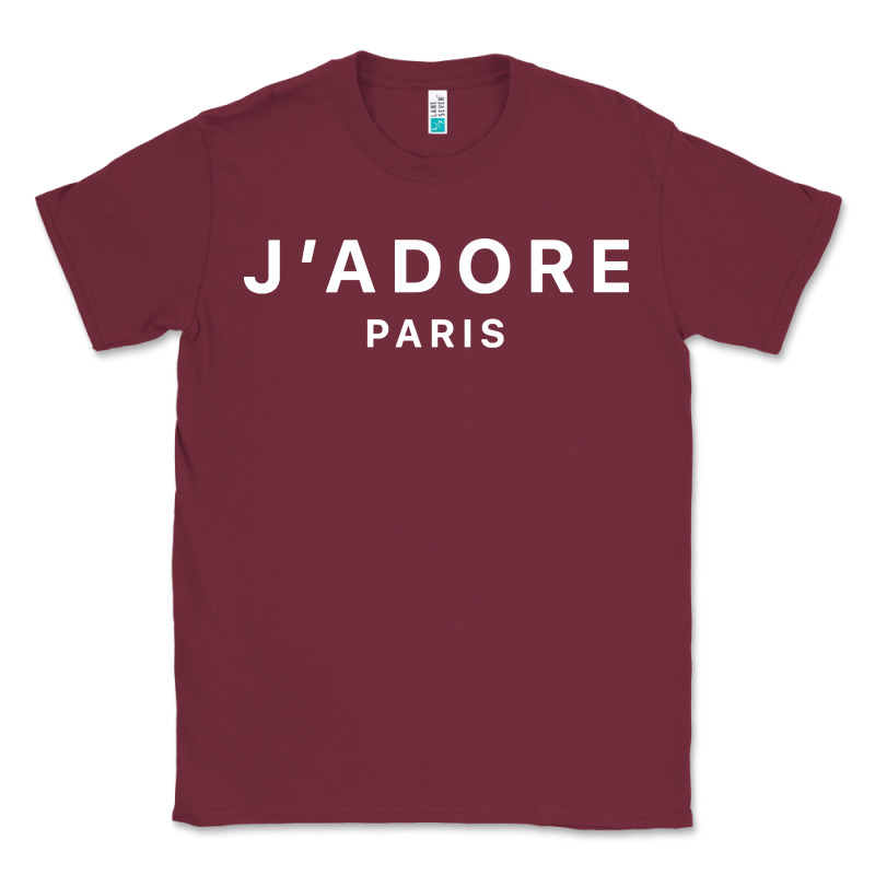 J Adore Paris Classic Tee by baoMotion | Teevron