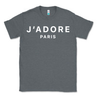 Charcoal Heather j adore paris Classic Tee - baoMotion