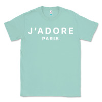 Seafoam j adore paris Classic Tee - baoMotion