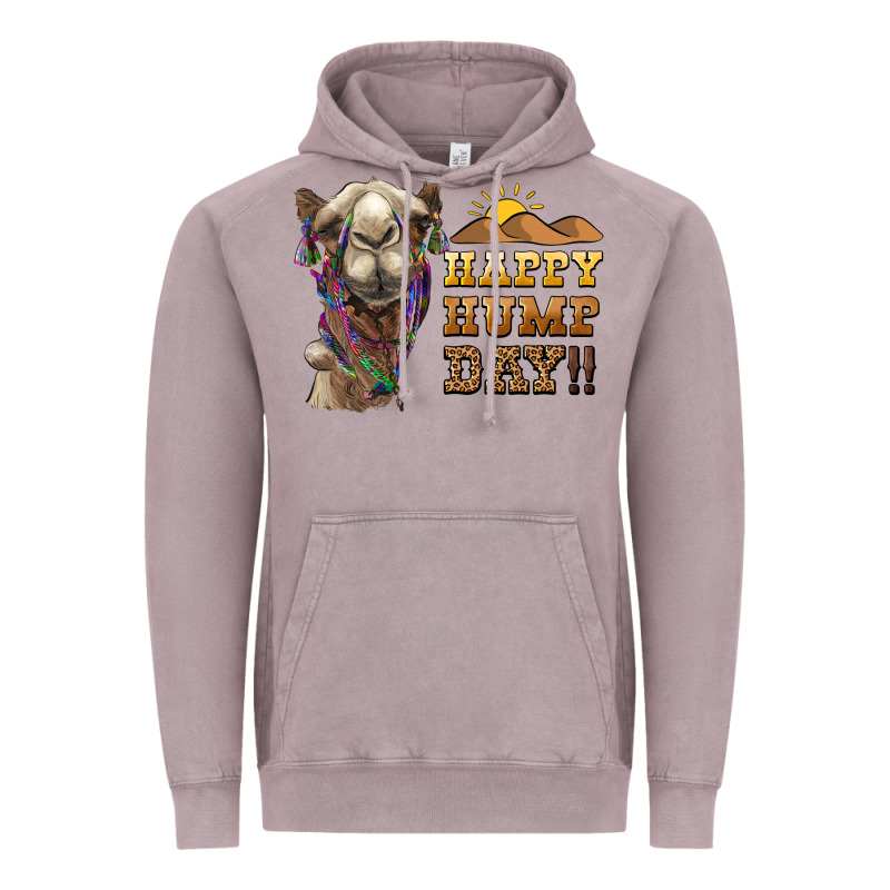 Happy Hump Day Camel Vintage Hoodie by BarkalooDesign | Teevron