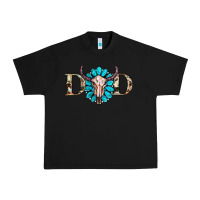 Black western dad with gemstone and skull Urban Heavy Tee - RanaPortraitStore