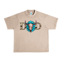 French Oak western dad with gemstone and skull Urban Heavy Tee - RanaPortraitStore