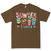 Cacao Summer Vibes Premium Tee - CowhideDigitalArt
