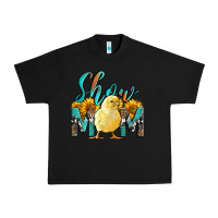 Black Western Show Mom Baby Chick Urban Heavy Tee - LillyAllenDesigns