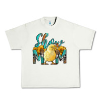 Pistachio Western Show Mom Baby Chick Urban Heavy Tee - LillyAllenDesigns
