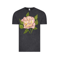 Vintage Black Life Of The Party Rose Vintage Tee - LillyAllenDesigns