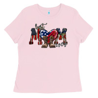Bubblegum Pink best mom ever Ladies Tee - RacoonDesign
