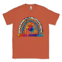 Copper Autism Awareness rainbow Classic Tee - FaDigitalArtStudio