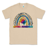 Mushroom Autism Awareness rainbow Classic Tee - FaDigitalArtStudio