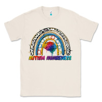 Natural Autism Awareness rainbow Classic Tee - FaDigitalArtStudio