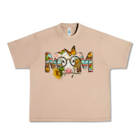 Western Baby Calf Mom With Sunflower Urban Heavy Tee | Teevron