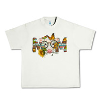 Pistachio Western Baby Calf Mom With Sunflower Urban Heavy Tee - LillyAllenDesigns