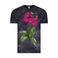 Cloud Black Moth Orchid Vintage Tee - LillyAllenDesigns