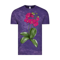Cloud Purple Moth Orchid Vintage Tee - LillyAllenDesigns