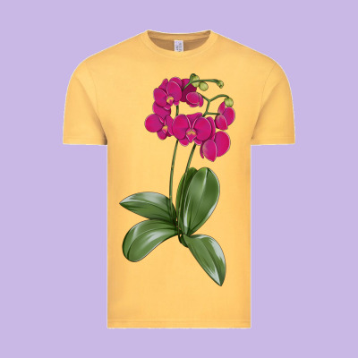 Moth Orchid Vintage Tee Designed By Lillyallendesigns