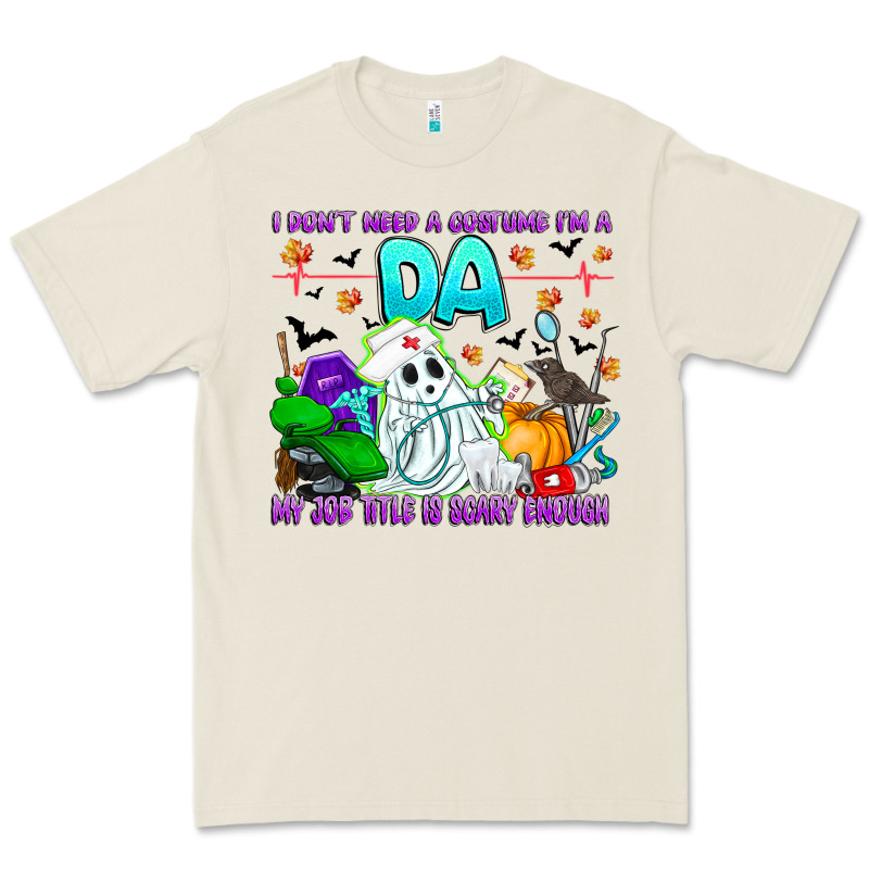 I Don't Need A Costume Im A Da My Job Title Is Sca Premium Tee by CowhideDigitalArt | Teevron