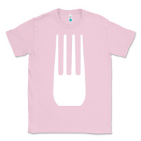 Bubblegum Pink kitchen utensil fork simple easy halloween party costume long sleeve t Classic Tee - baoMotion