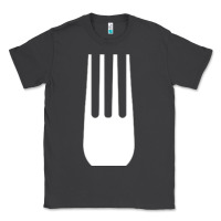 Smoke kitchen utensil fork simple easy halloween party costume long sleeve t Classic Tee - baoMotion