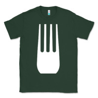 Sports Green kitchen utensil fork simple easy halloween party costume long sleeve t Classic Tee - baoMotion