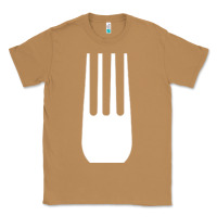 Toasted Coconut kitchen utensil fork simple easy halloween party costume long sleeve t Classic Tee - baoMotion