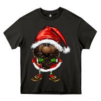 Asphalt afro santa gnomes Heavy Core Tee - FaDigitalArtStudio