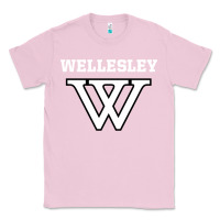 Bubblegum Pink WELLESLEY Classic Tee - baoMotion