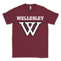 Burgundy WELLESLEY Classic Tee - baoMotion