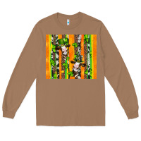 Toasted Coconut st patricks cow and shamrock with cowhide Long Sleeve Tee - Artiststas
