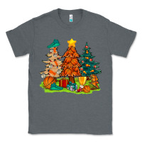 Charcoal Heather christmas basketball trees bbs Classic Tee - BundleAndBundleShop