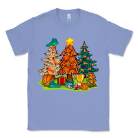 Colony Blue christmas basketball trees bbs Classic Tee - BundleAndBundleShop