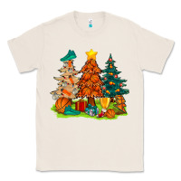 Natural christmas basketball trees bbs Classic Tee - BundleAndBundleShop